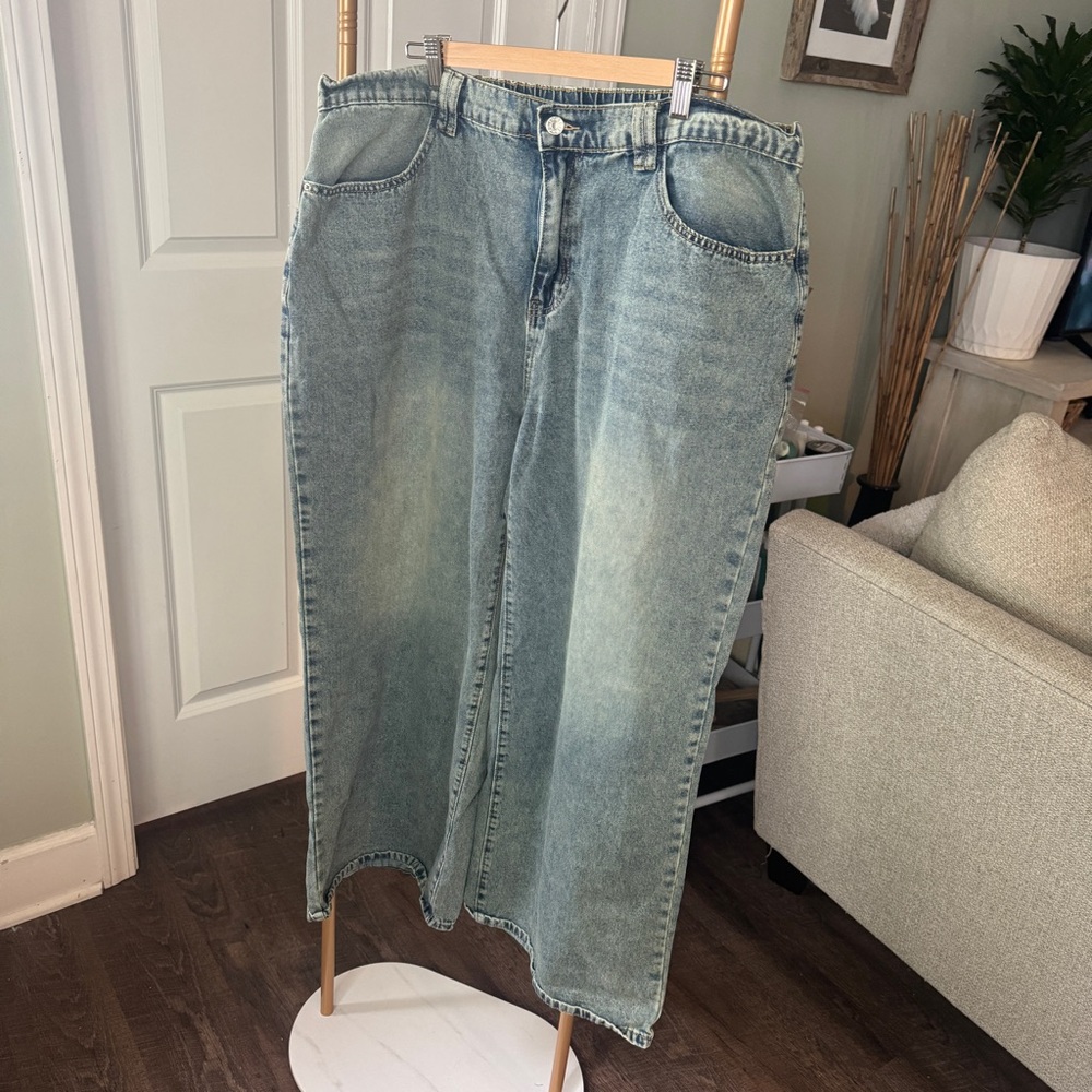Classic 90’s fit Blue Denim Jeans